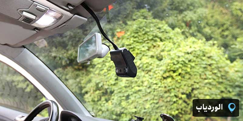 ردیاب دوربین دار متصل به آینه جلو خودرو
